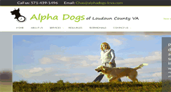 Desktop Screenshot of alphadogs-lcva.com